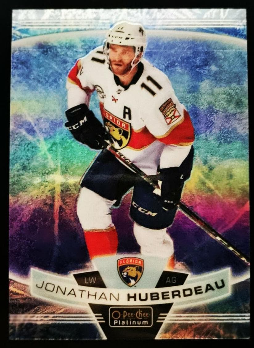 Jonathan Huberdeau 2019 topps O-Pee-Chee Platinum