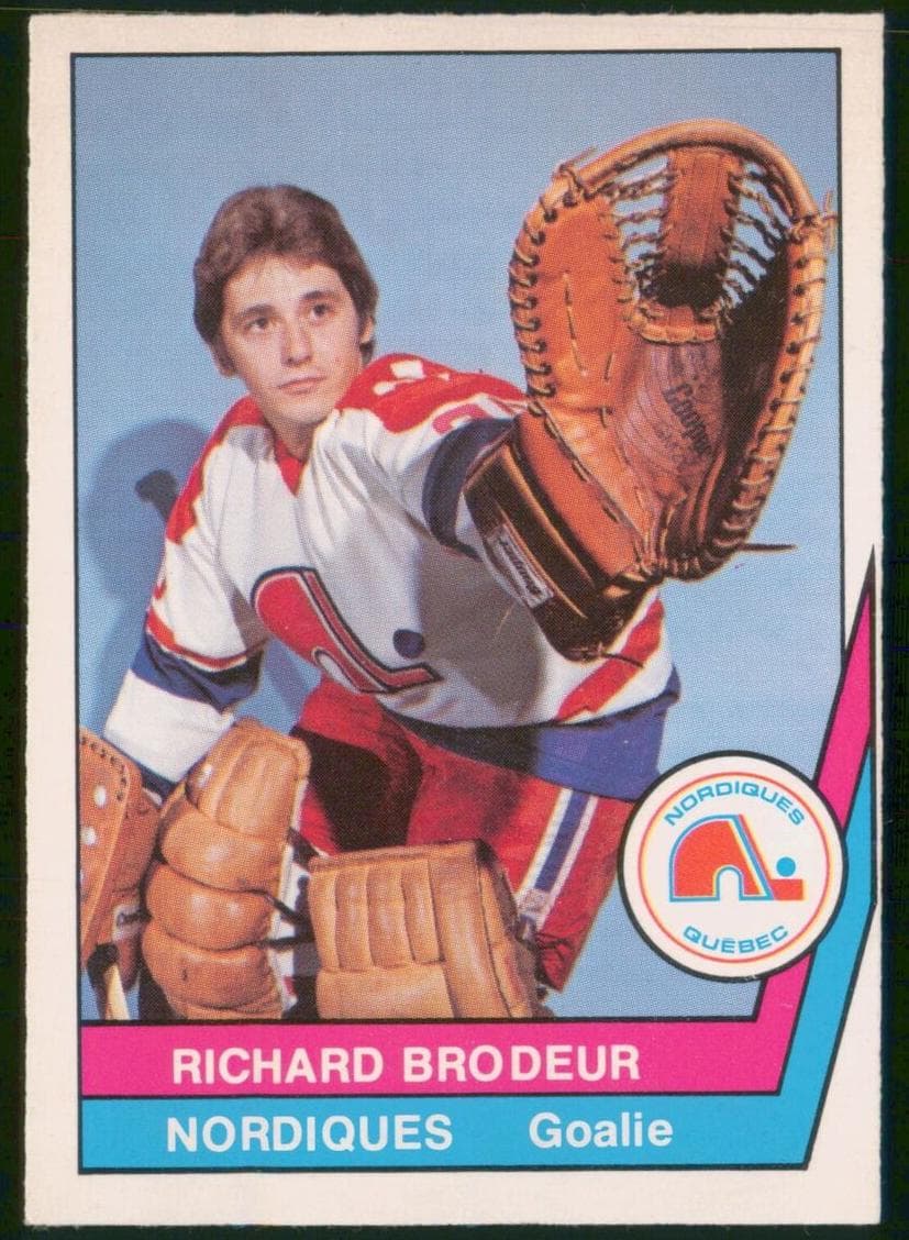 Richard Brodeur 1977 o-pee-chee O-Pee-Chee WHA