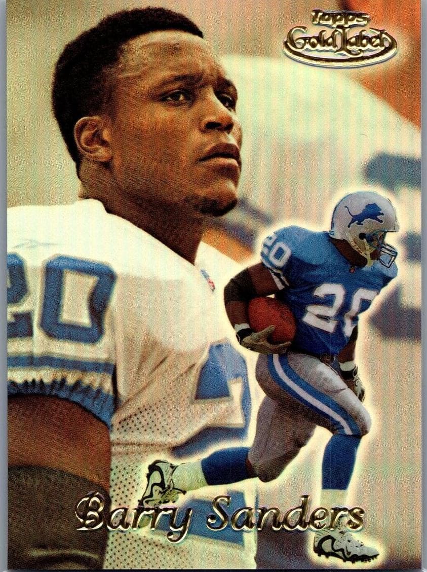 Barry Sanders 1999 panini
