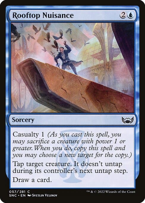 Rooftop Nuisance 2022 Magic: The Gathering Streets of New Capenna