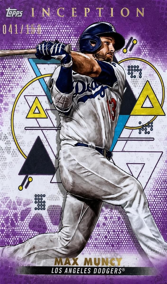 Max Muncy 2022 topps Topps Inception