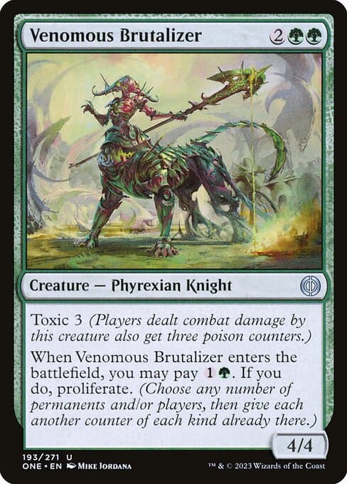 Venomous Brutalizer 2023 Magic: The Gathering Phyrexia: All Will Be One