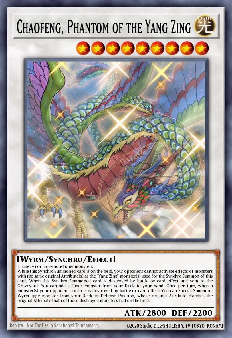 Chaofeng, Phantom of the Yang Zing 2015 Yu-Gi-Oh!