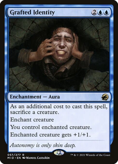 Grafted Identity 2022 Magic: The Gathering Innistrad: Double Feature
