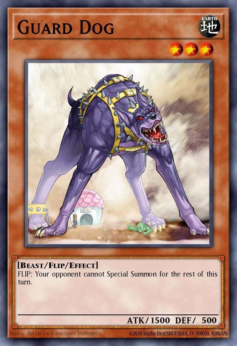 Guard Dog 2006 Yu-Gi-Oh! Enemy of Justice