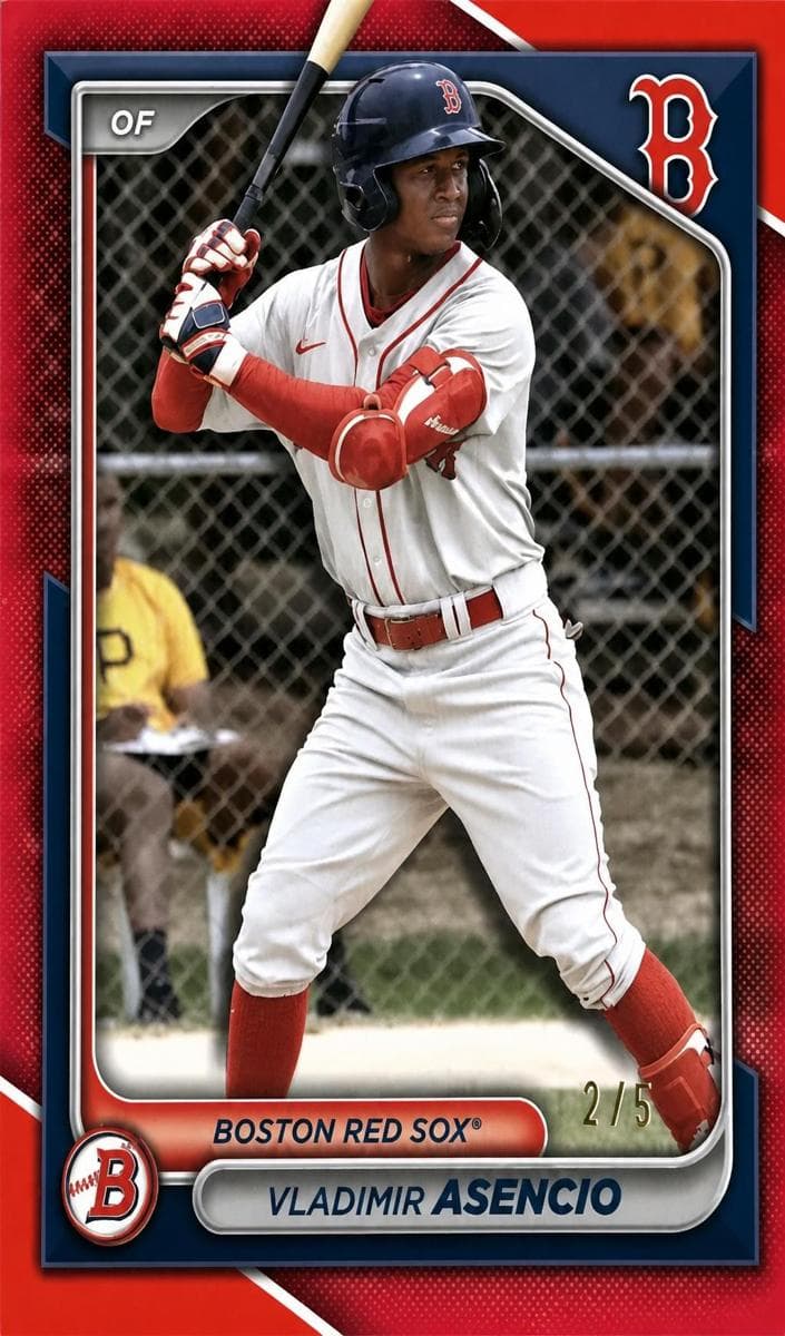 Vladimir Asencio 2024 bowman Bowman Draft