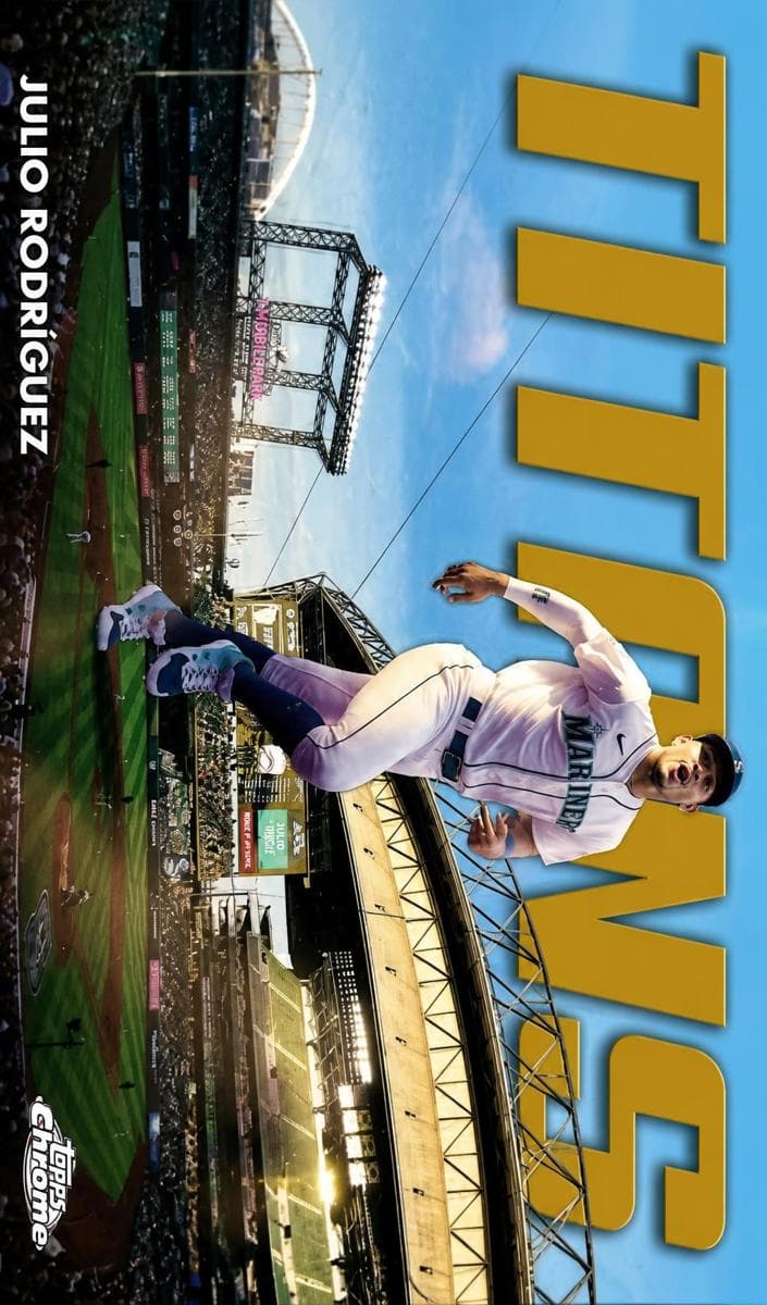 Julio Rodríguez 2023 topps Topps Chrome Update