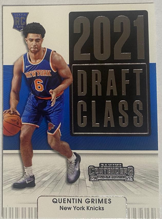 Quentin Grimes 2021 panini