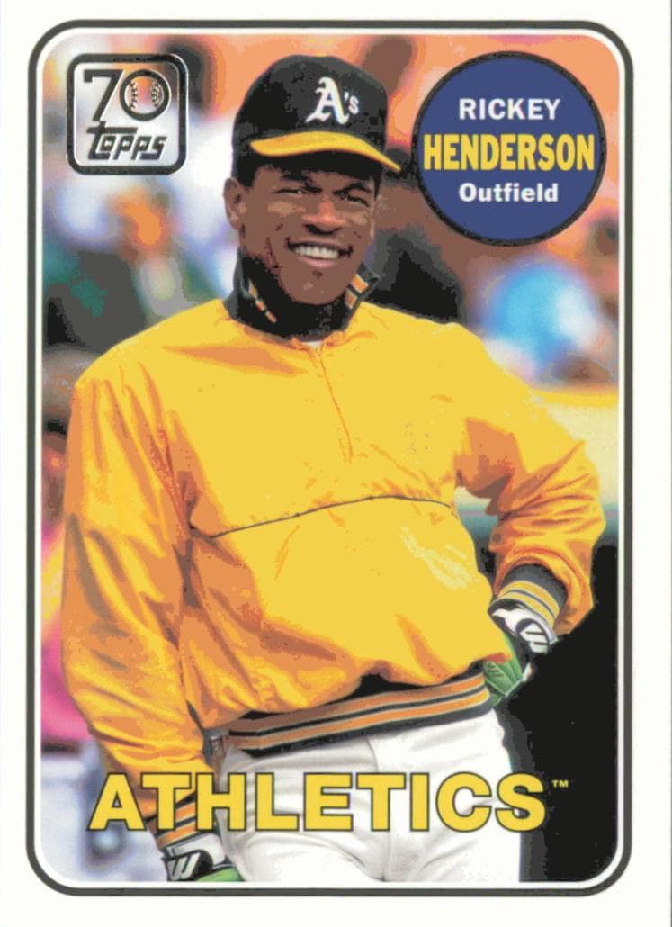 Rickey Henderson #70YT-19