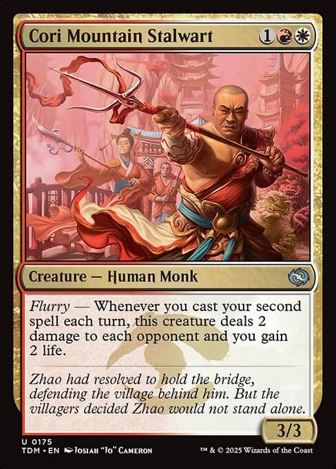 Cori Mountain Stalwart 2025 Magic: The Gathering Tarkir: Dragonstorm