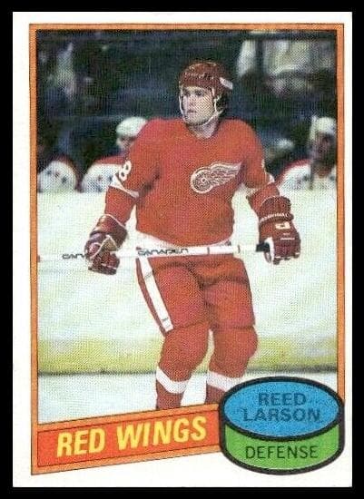 Reed Larson 1980 topps Topps