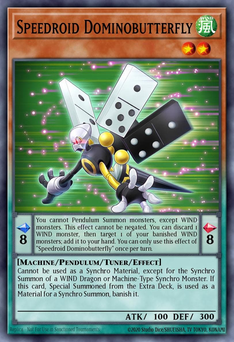 Speedroid Dominobutterfly #DPDG-EN004