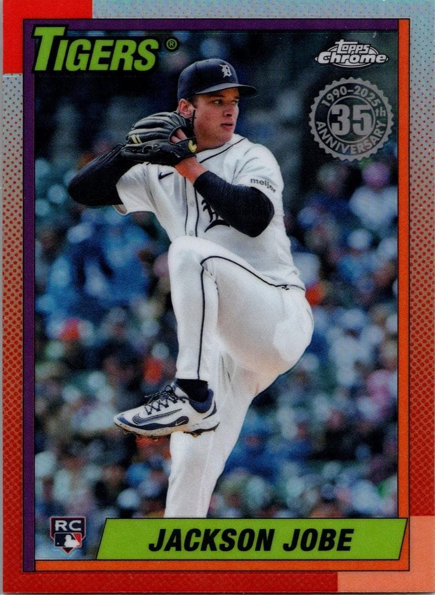 Jackson Jobe 2025 topps Topps Chrome Update