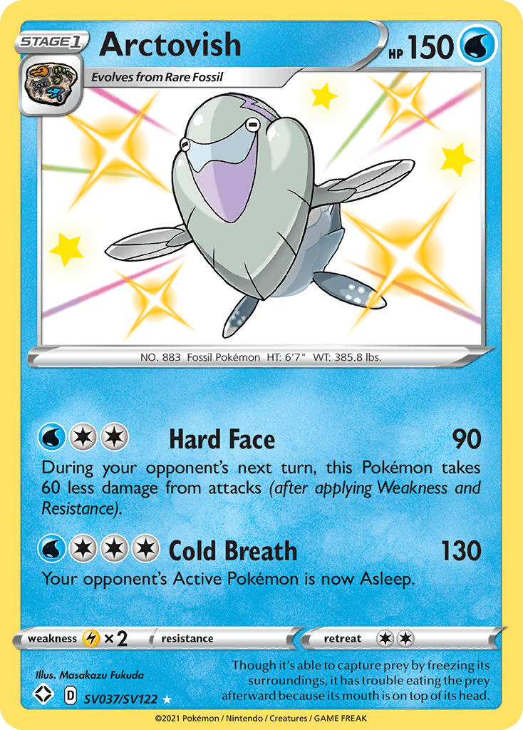 Arctovish 2021 Pokemon Shining Fates