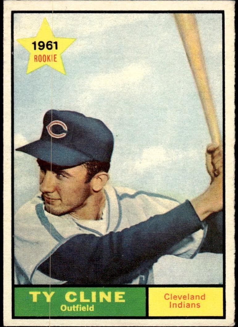 Ty Cline 1961 topps Topps