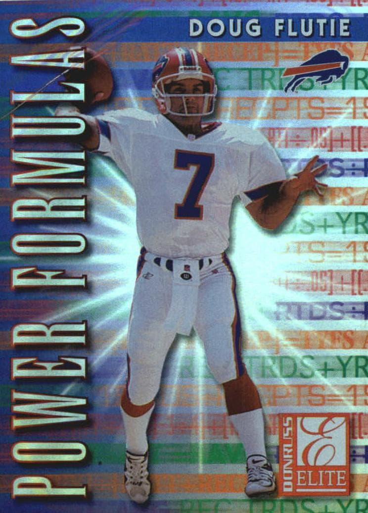 Doug Flutie 1999 panini Donruss Elite
