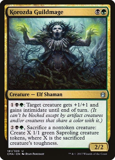 Korozda Guildmage 2017 Magic: The Gathering Commander Anthology