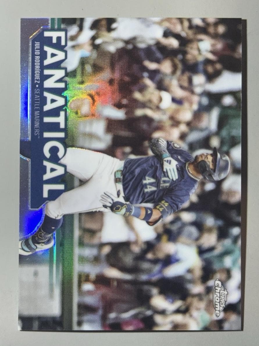Julio Rodriguez 2025 topps Topps Chrome