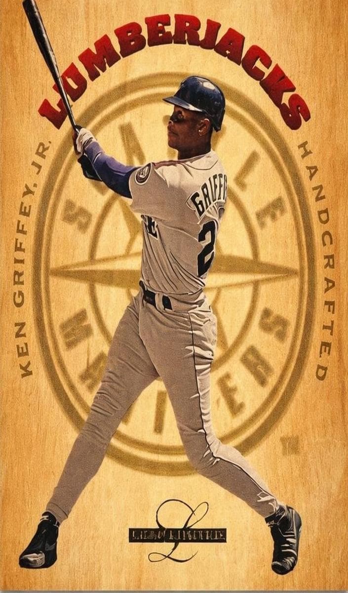 Ken Griffey, Jr. 1995 leaf