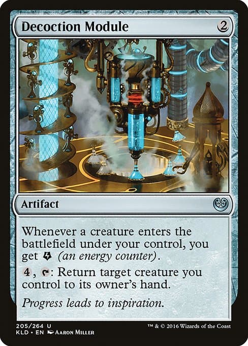 Decoction Module 2025 Magic: The Gathering Aetherdrift Commander