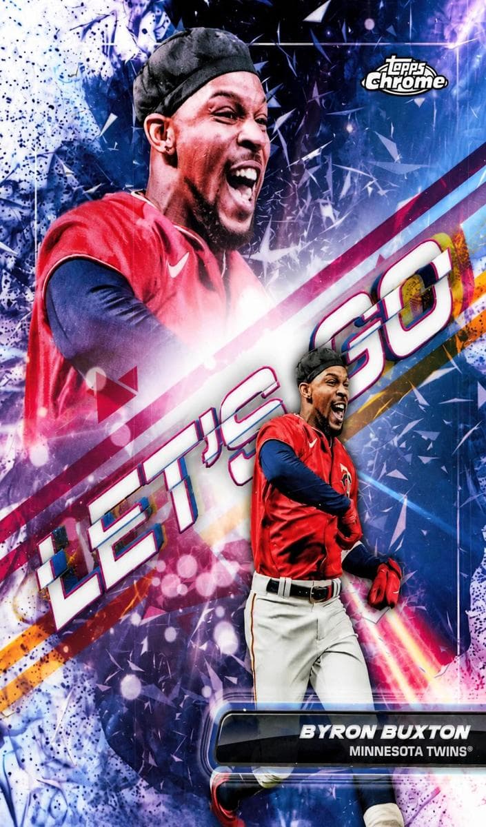 Byron Buxton 2023 topps Topps Chrome