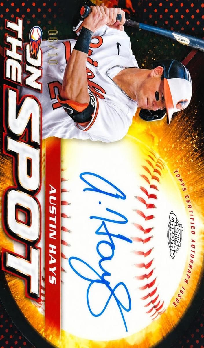 Austin Hays 2024 topps Topps Chrome