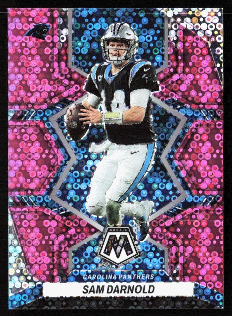Sam Darnold 2022 panini Panini Mosaic