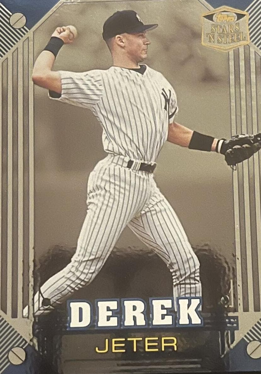 Derek Jeter 1998 topps Topps Stars ‘N Steel