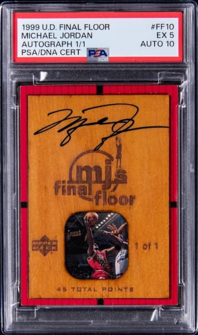 Michael Jordan 1999 upper-deck Upper Deck