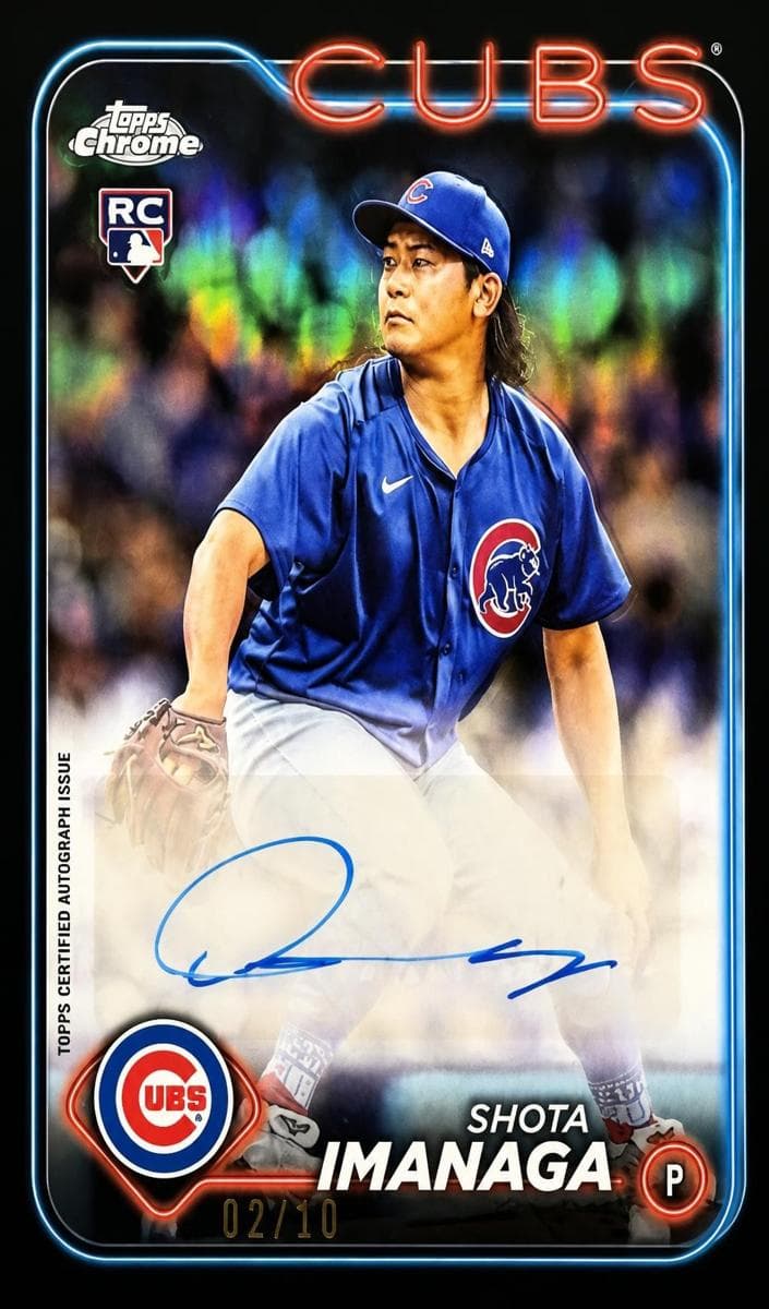 Shota Imanaga 2024 topps Topps Brooklyn Collection