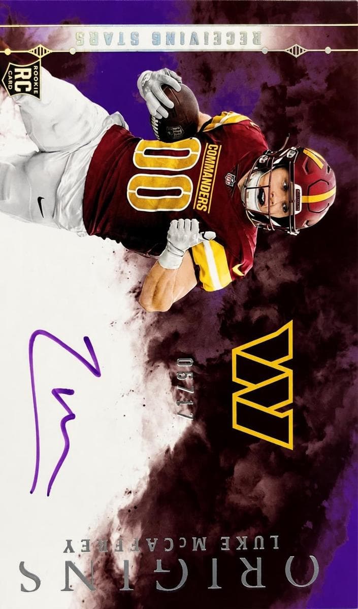 Luke McCaffrey 2024 panini Panini Origins