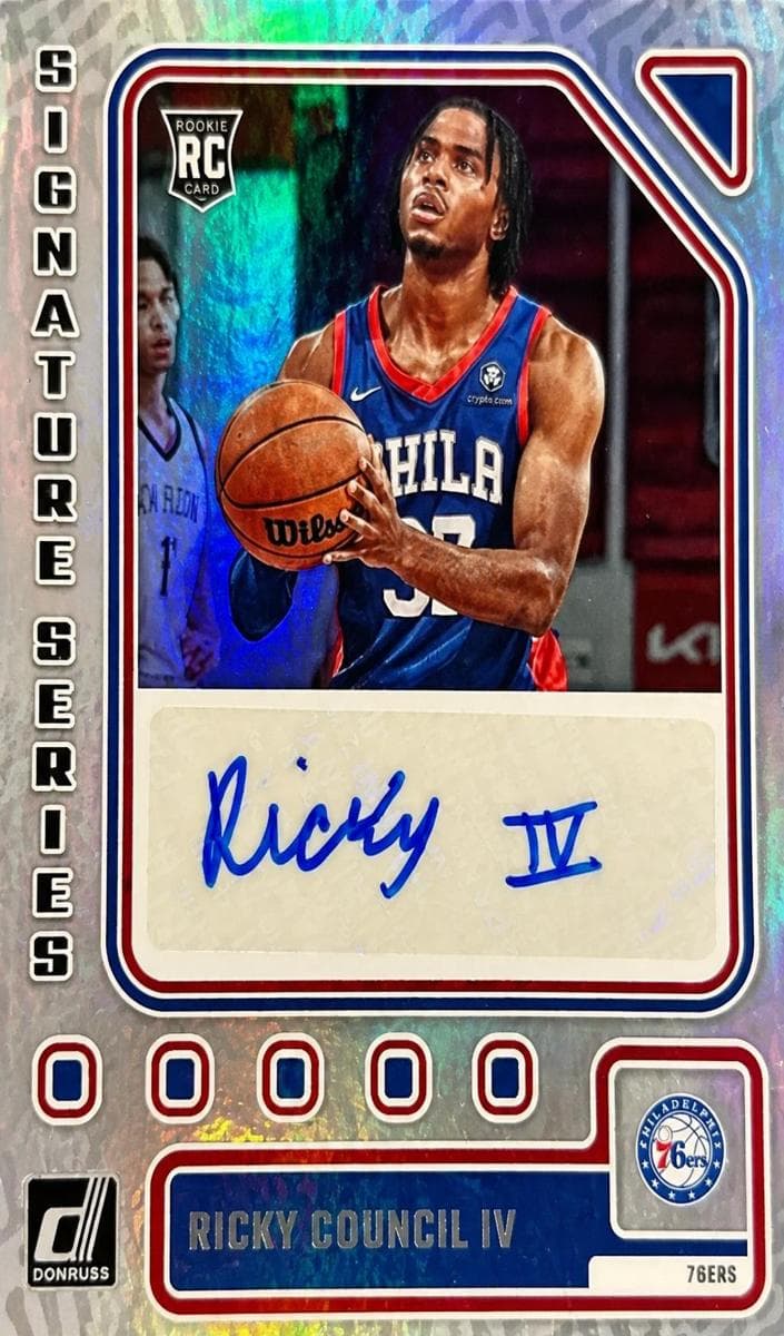 Ricky Council IV 2023 panini Donruss