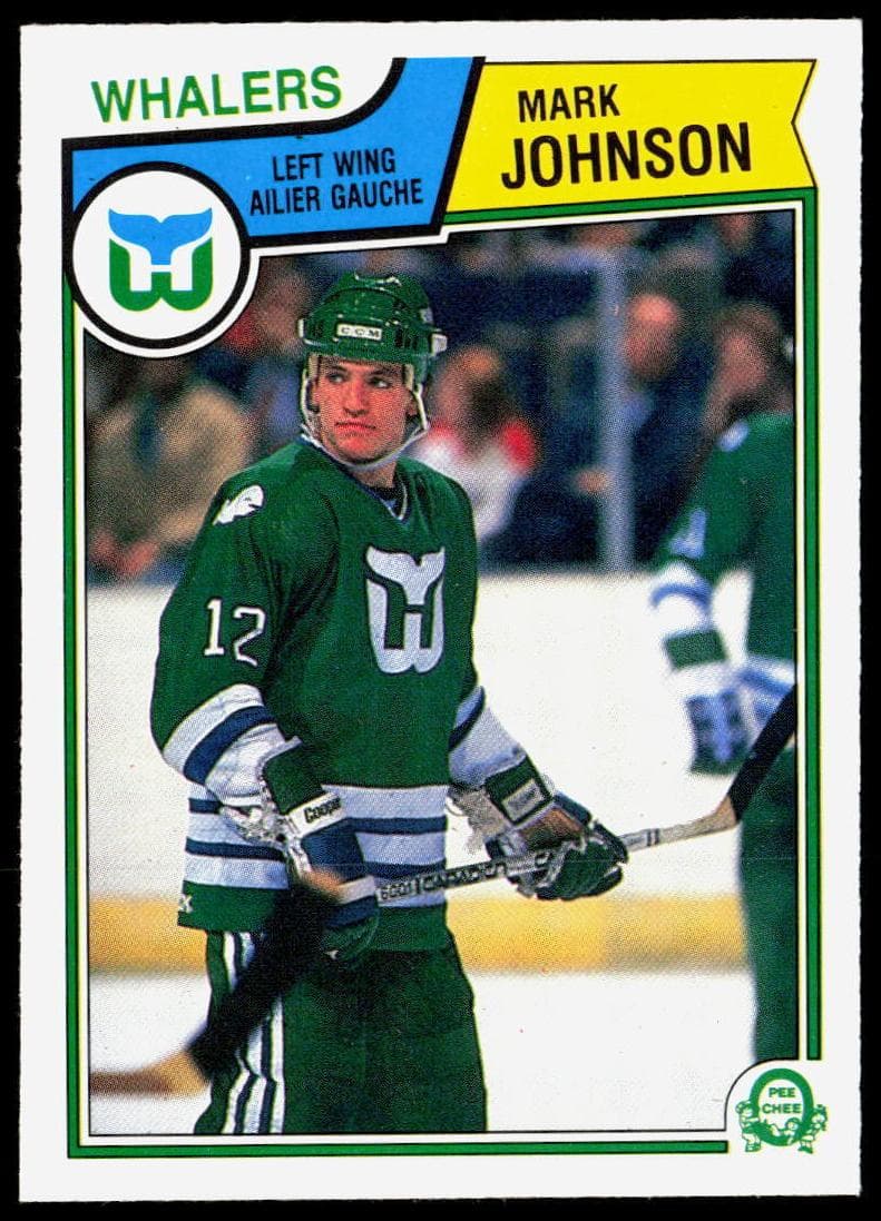 Mark Johnson 1983 topps O-Pee-Chee