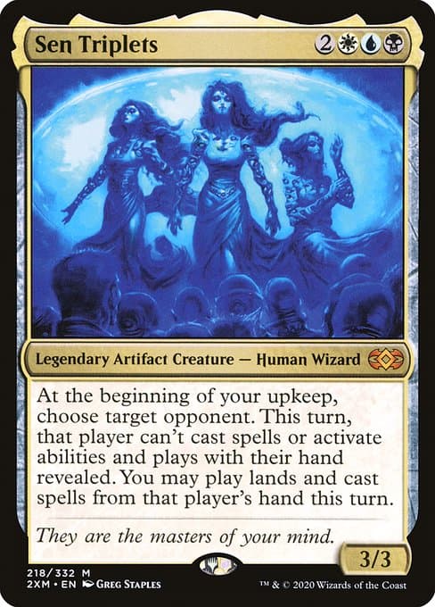 Sen Triplets 2009 Magic: The Gathering Alara Reborn