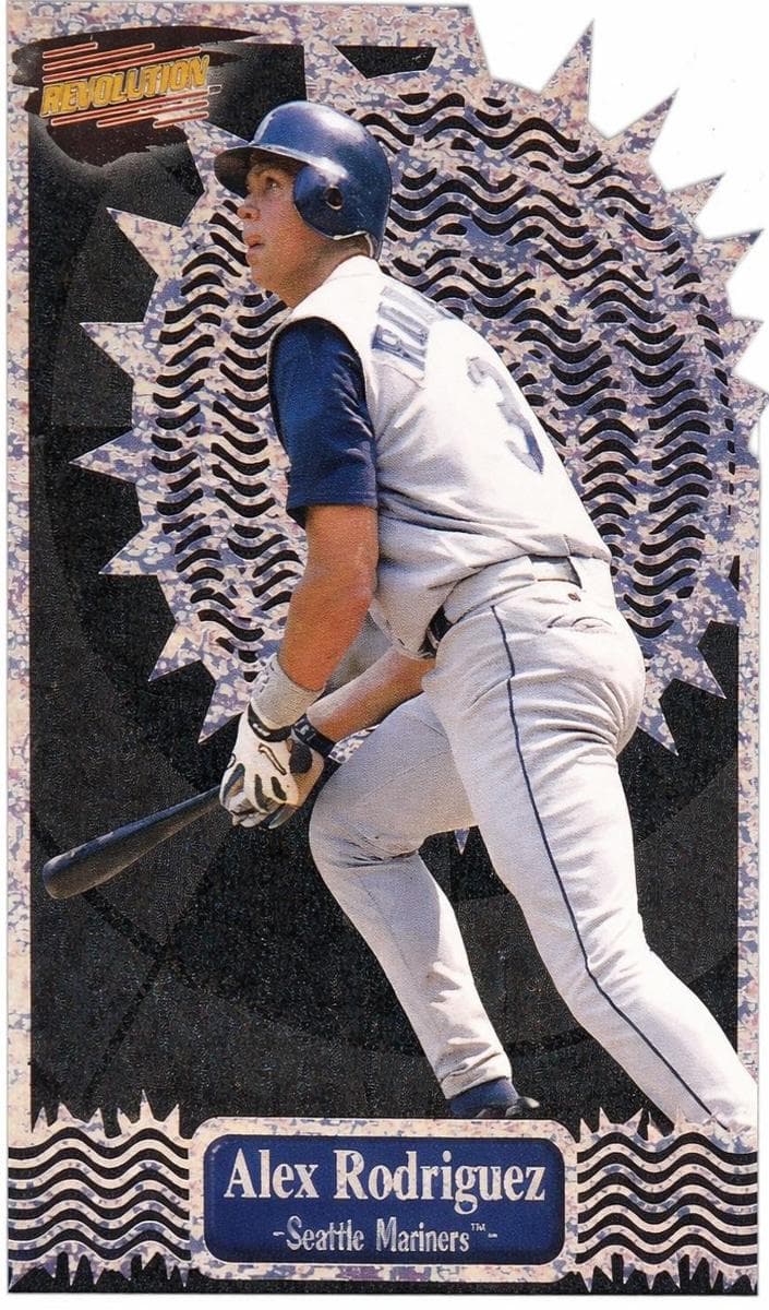 Alex Rodriguez 1999 panini Pacific Revolution