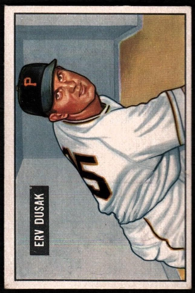 Erv Dusak 1951 bowman Bowman