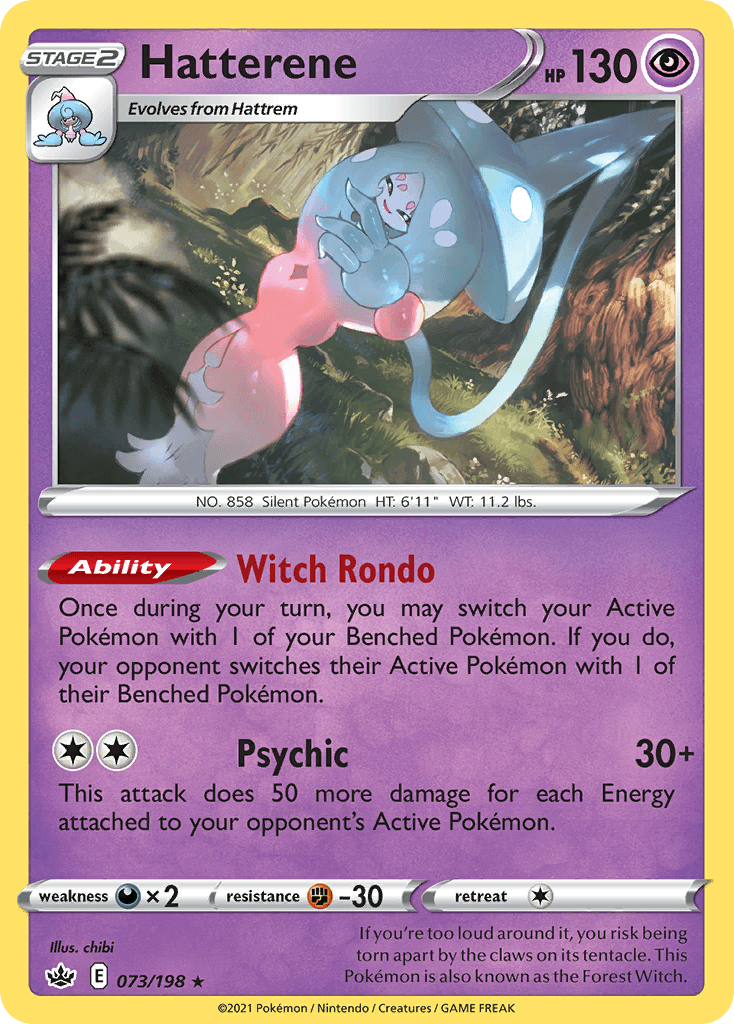 Hatterene 2022 Pokemon