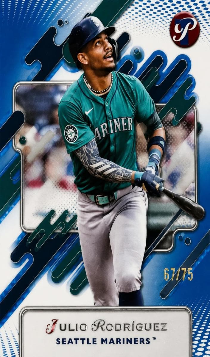 Julio Rodríguez 2025 topps Topps Pristine