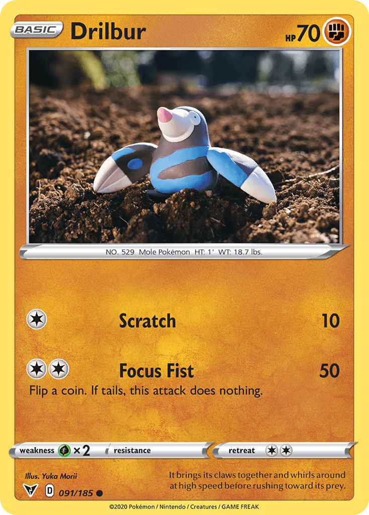 Drilbur 2020 Pokemon