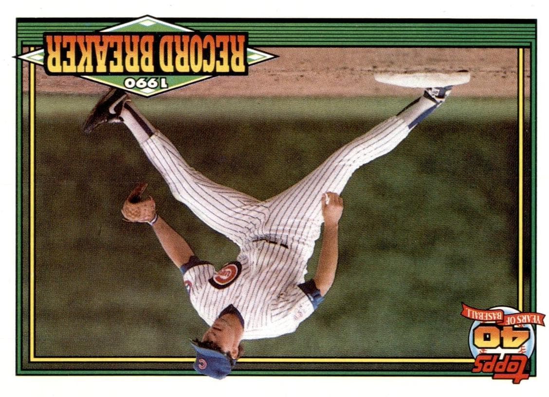 Ryne Sandberg 1991 topps Topps