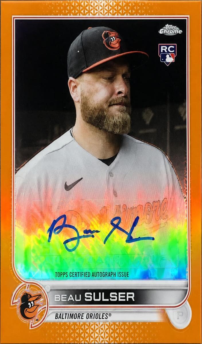 Beau Sulser 2022 topps Topps Chrome Update