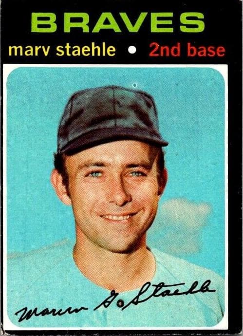 Marv Staehle 1971 topps Topps
