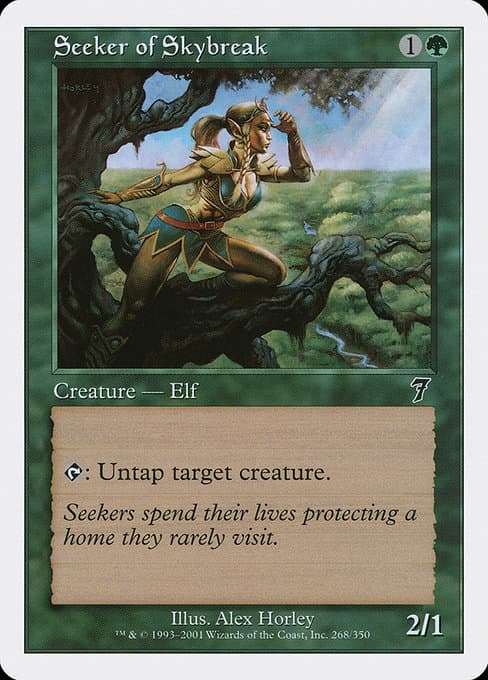 Seeker of Skybreak 2001 Magic: The Gathering 7th Edition