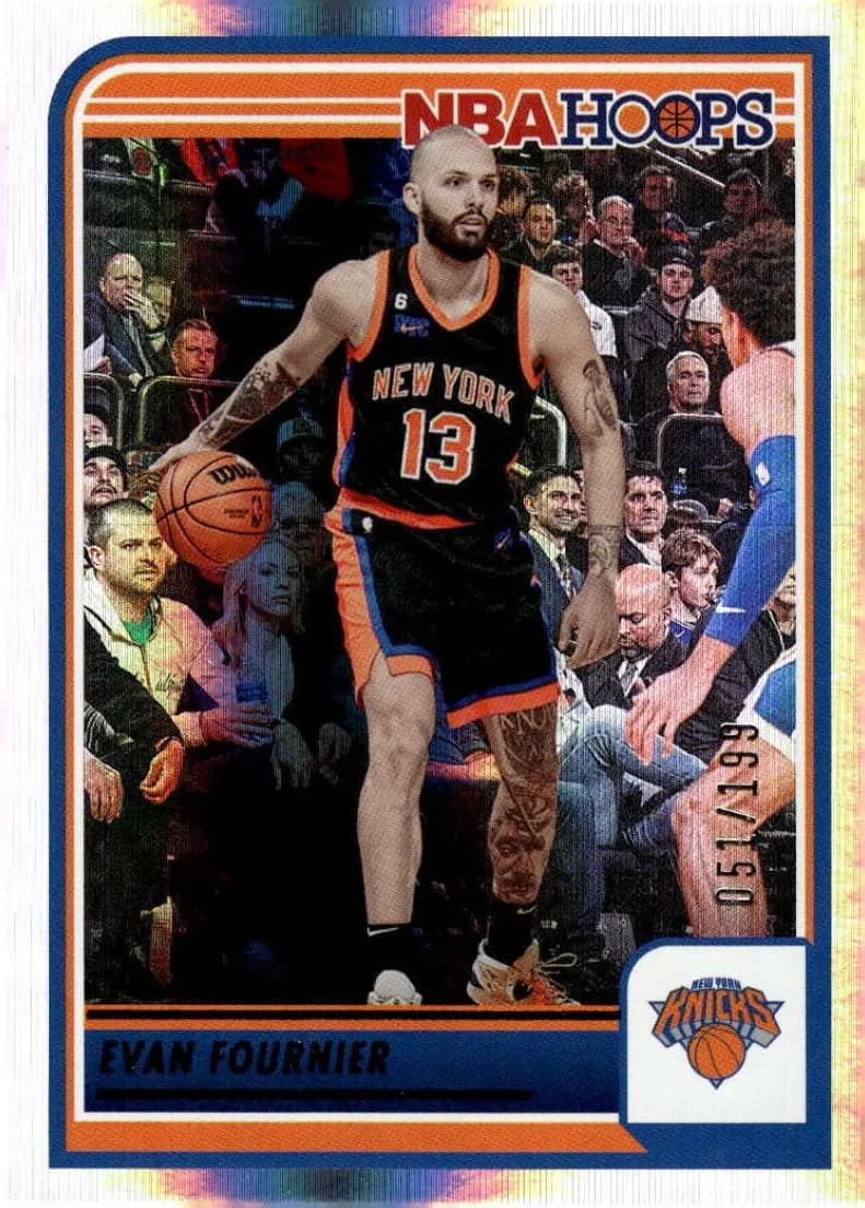 Evan Fournier 2023 panini Hoops Premium Stock
