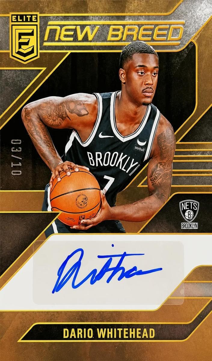 Dariq Whitehead 2023 panini Donruss Elite