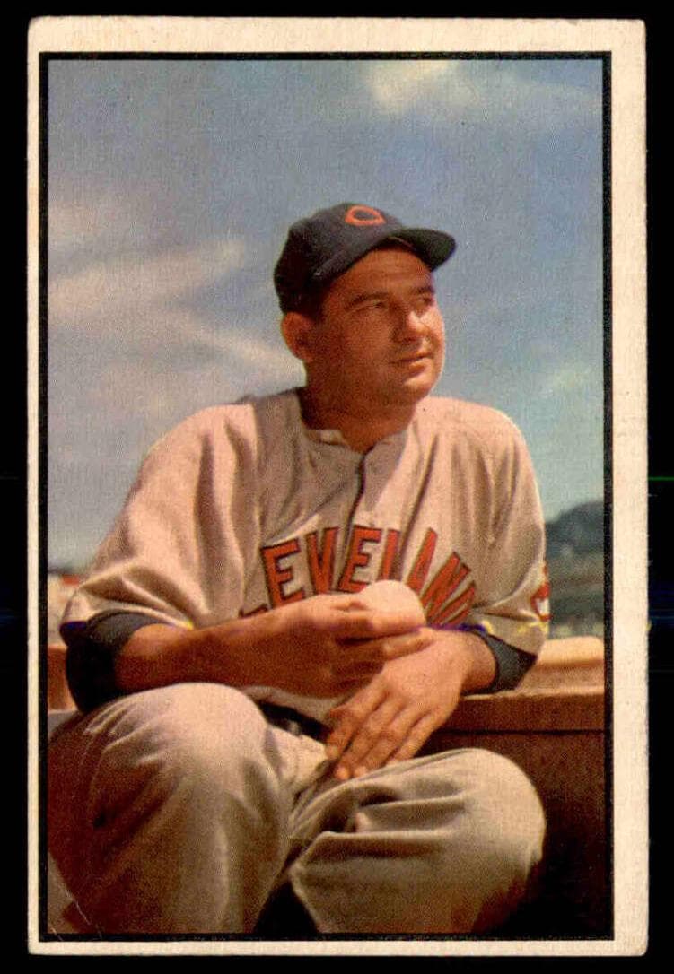 Early Wynn 1953 bowman Bowman Color