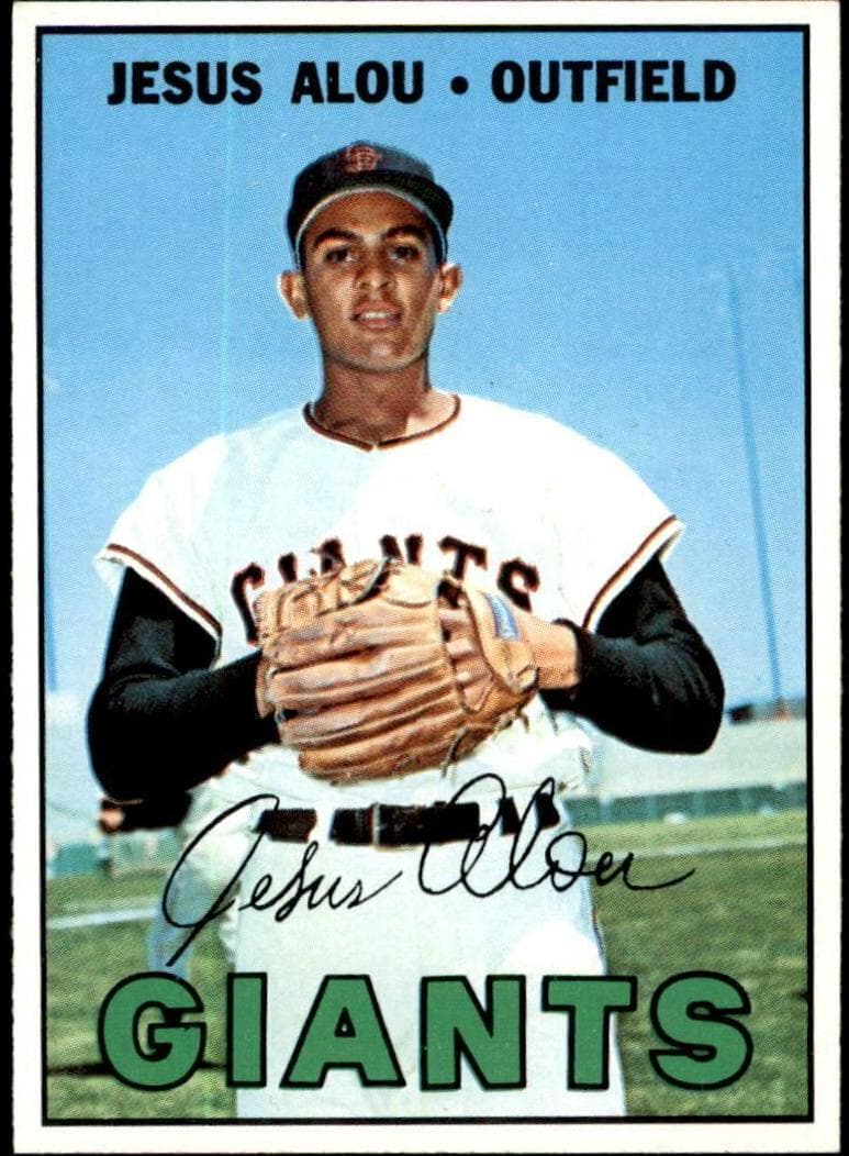 Jesus Alou 1967 topps Topps
