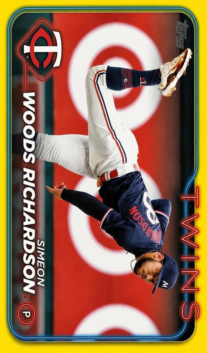 Simeon Woods Richard 2024 topps Topps Update