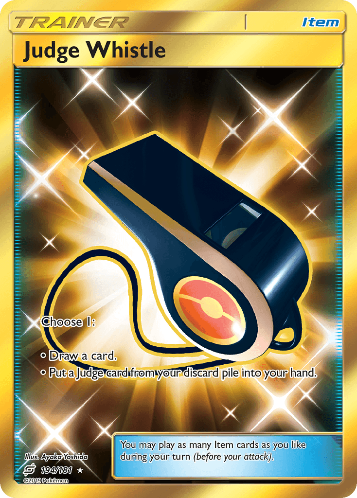 Judge Whistle 2018 Pokemon
