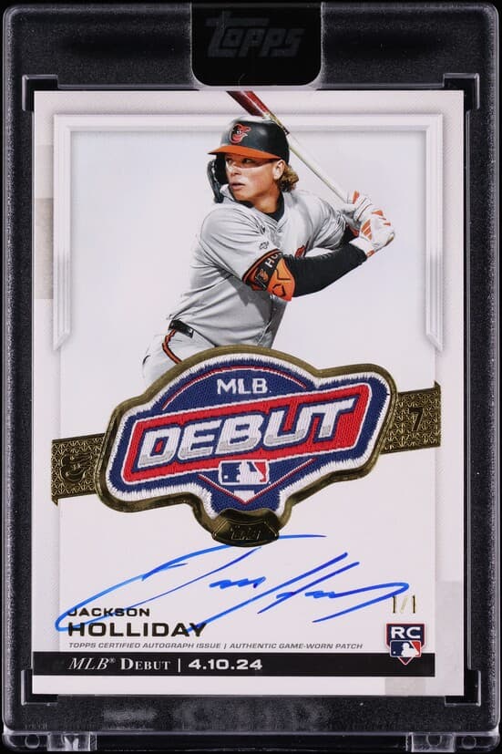 Jackson Holliday 2024 topps Topps Chrome Update